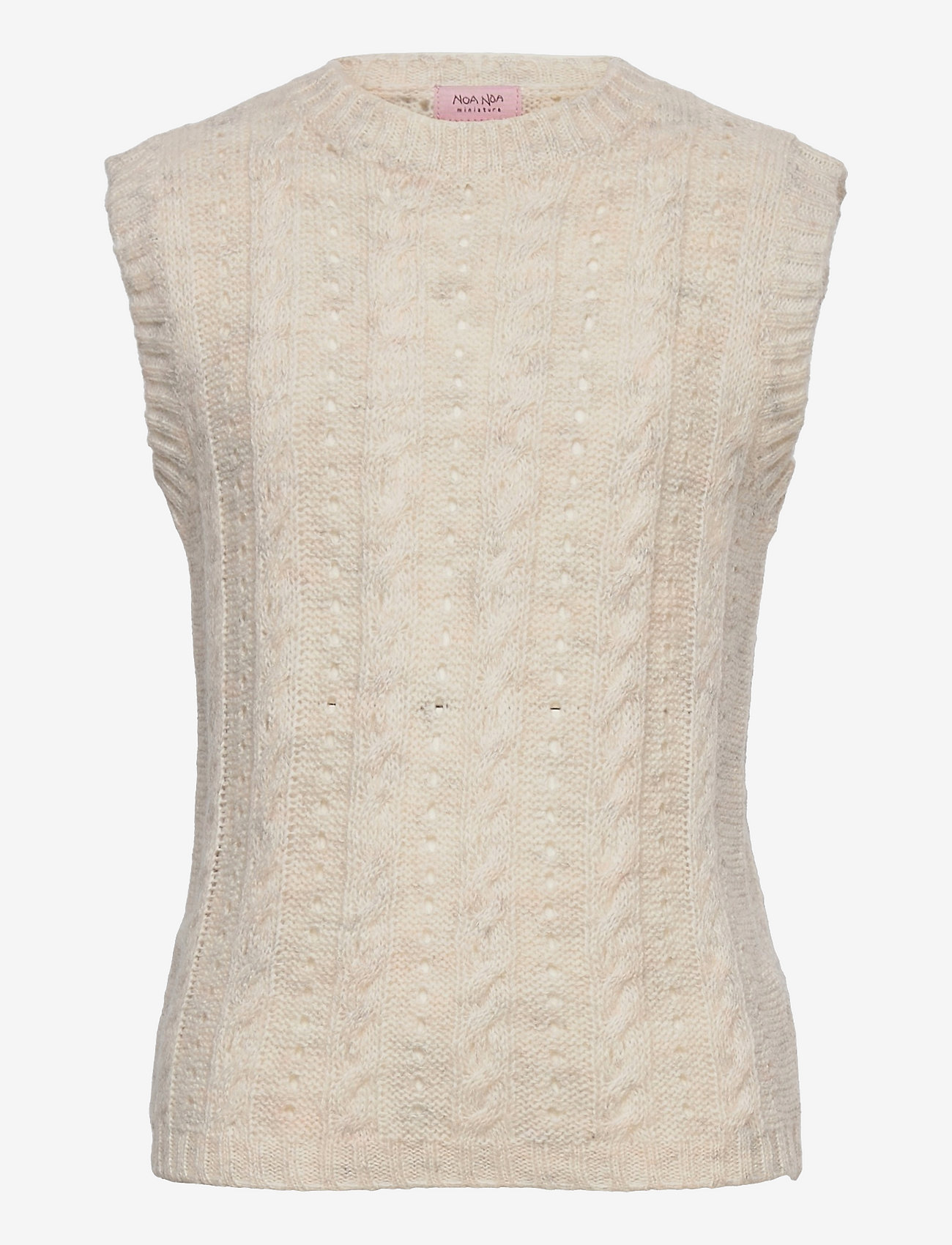 Noa Noa miniature - Vest - light ecru melange - 0