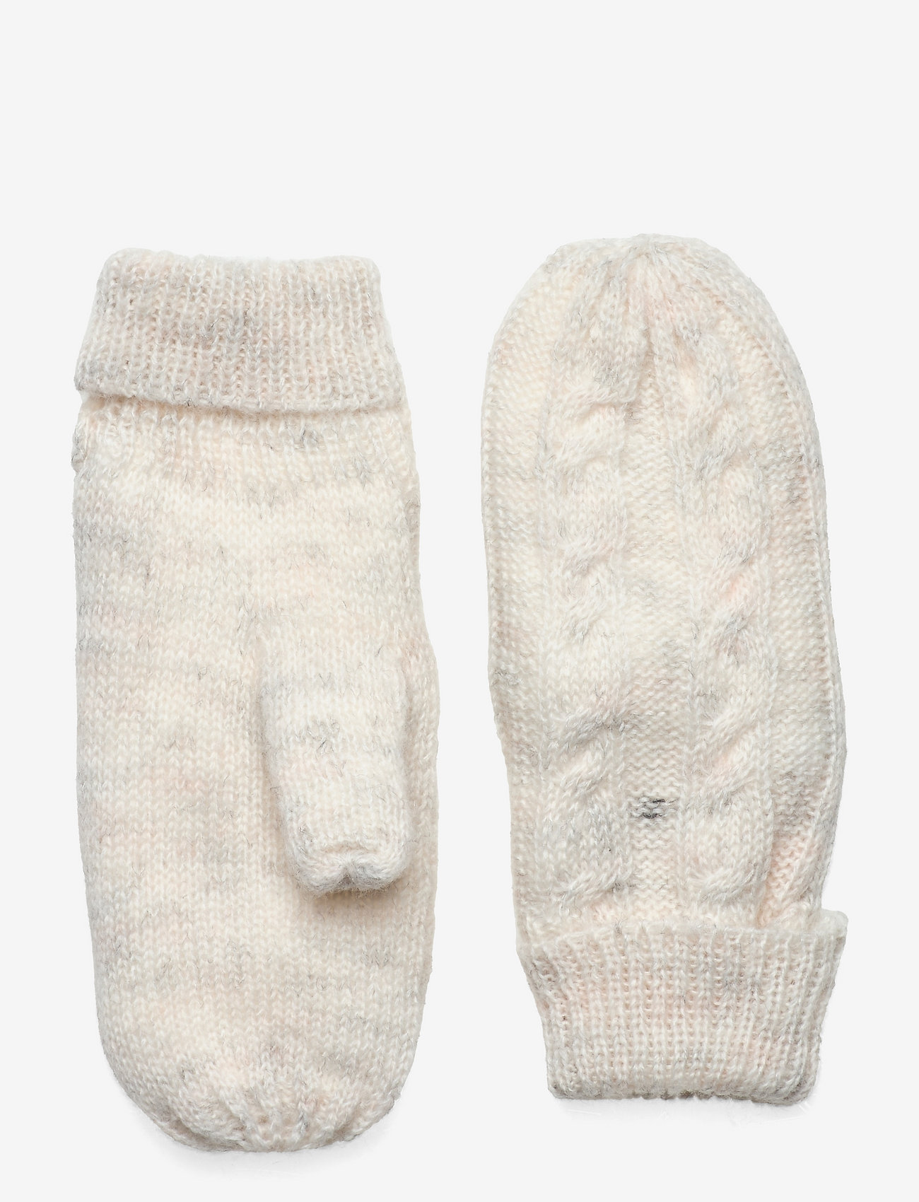 Noa Noa miniature - Gloves/Mittens - light ecru melange - 0