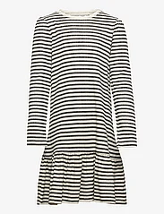 Noa Noa miniature - Dress long sleeve - langärmelige freizeitkleider - print offwhite/black - 0