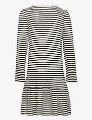 Noa Noa miniature - Dress long sleeve - langärmelige freizeitkleider - print offwhite/black - 1