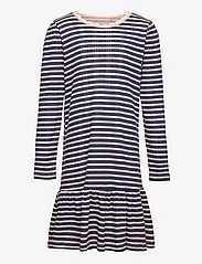 Noa Noa miniature - Dress long sleeve - langärmelige freizeitkleider - print rose/blue - 0