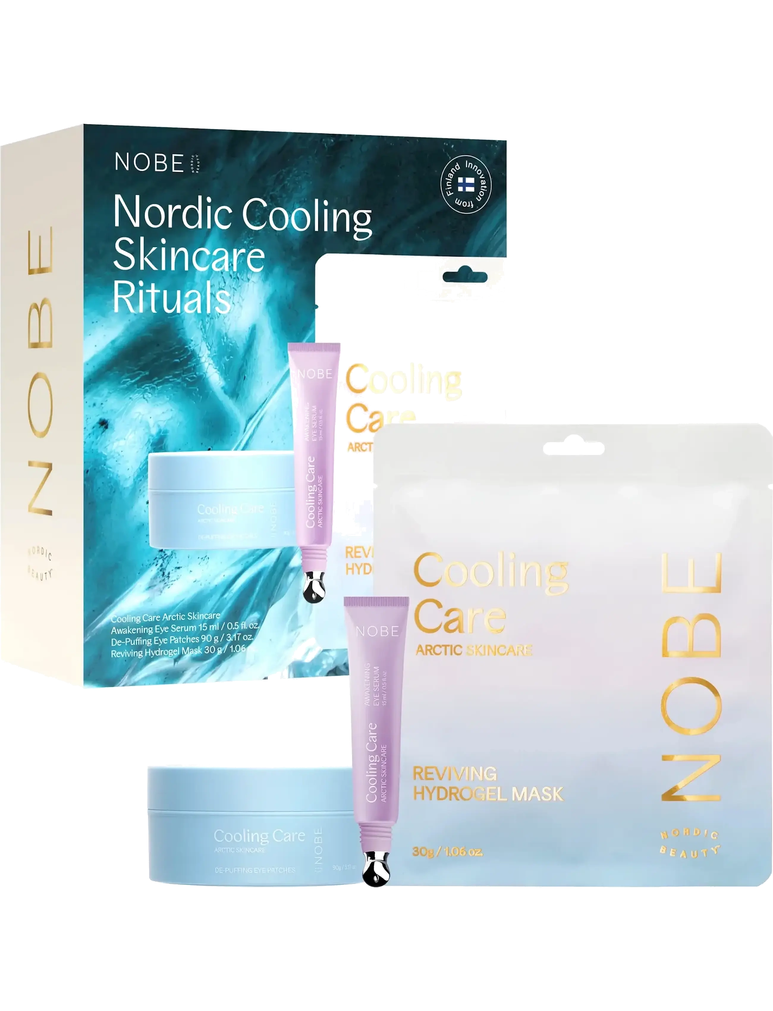 NOBE - NOBE Nordic Cooling Skincare Rituals - gåvoset - clear - 1