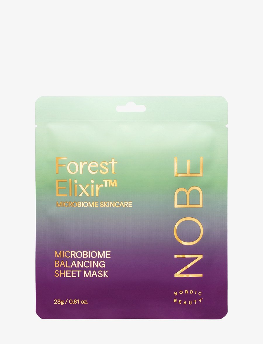 NOBE - NOBE Forest Elixir® Microbiome Balancing Sheet Mask 1 pc - sheet masks - clear - 0
