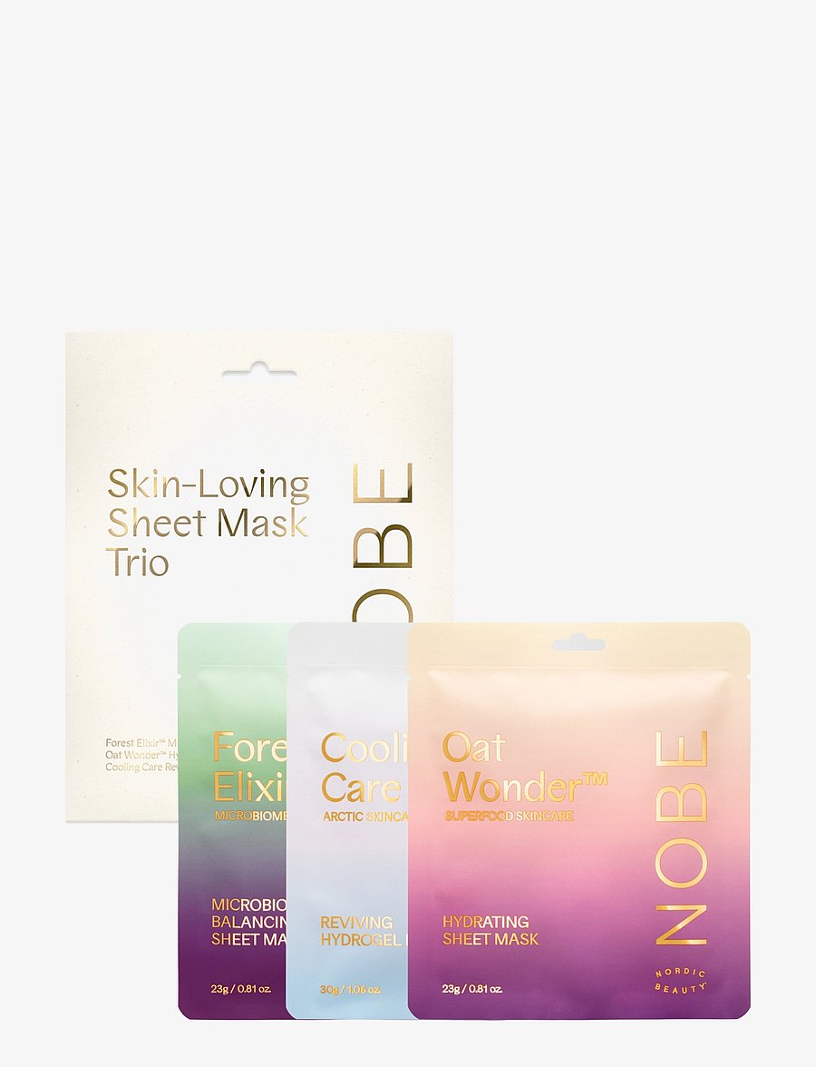 NOBE - NOBE Skin-Loving Sheet Mask Trio - clear - 1