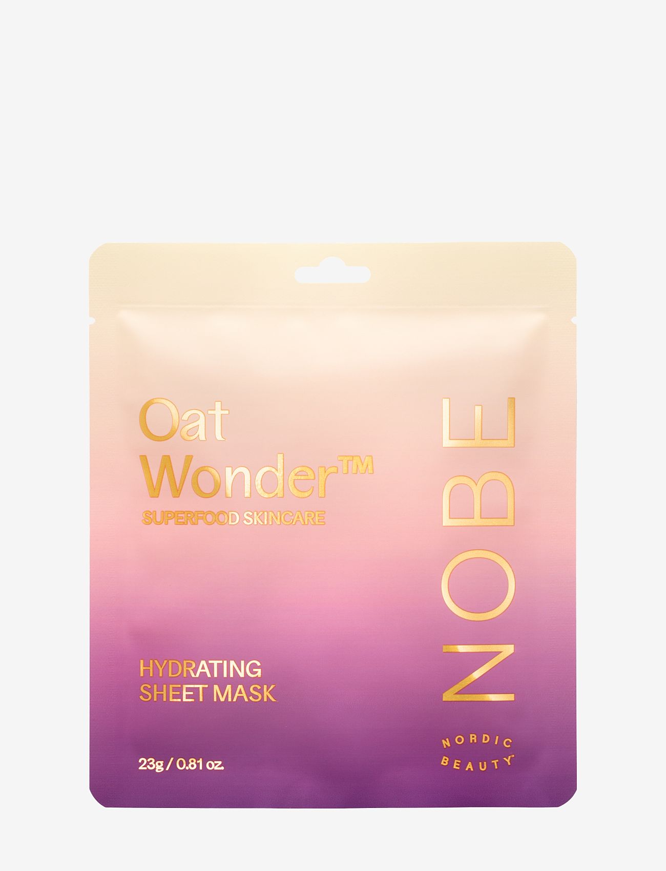 NOBE - NOBE Oat Wonder® Hydrating Sheet Mask 1 pc - clear - 0