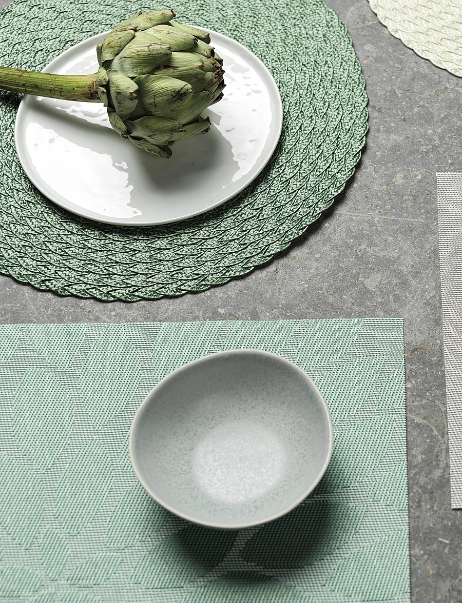 Noble House - PLACE MAT TELLUS - svētku galda dekori - dusty green - 0