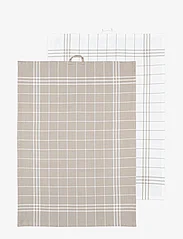 Noble House - KITCHEN TOWEL HANNA CLASSIC 2-p - lowest prices - beige - 0