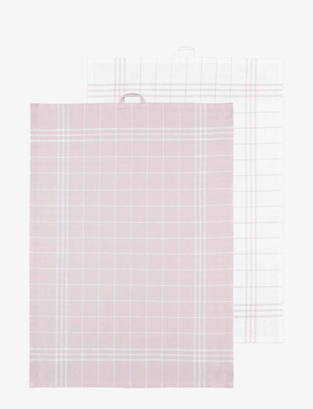 Noble House - KITCHEN TOWEL HANNA CLASSIC 2-p - køb efter pris - foggy pink - 0