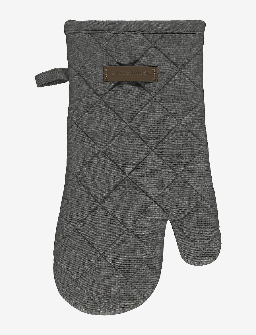 Noble House - OVEN GLOVE HANNA CLASSIC, RED 15X30 CM - weihnachtstextilien - d.grey - 1