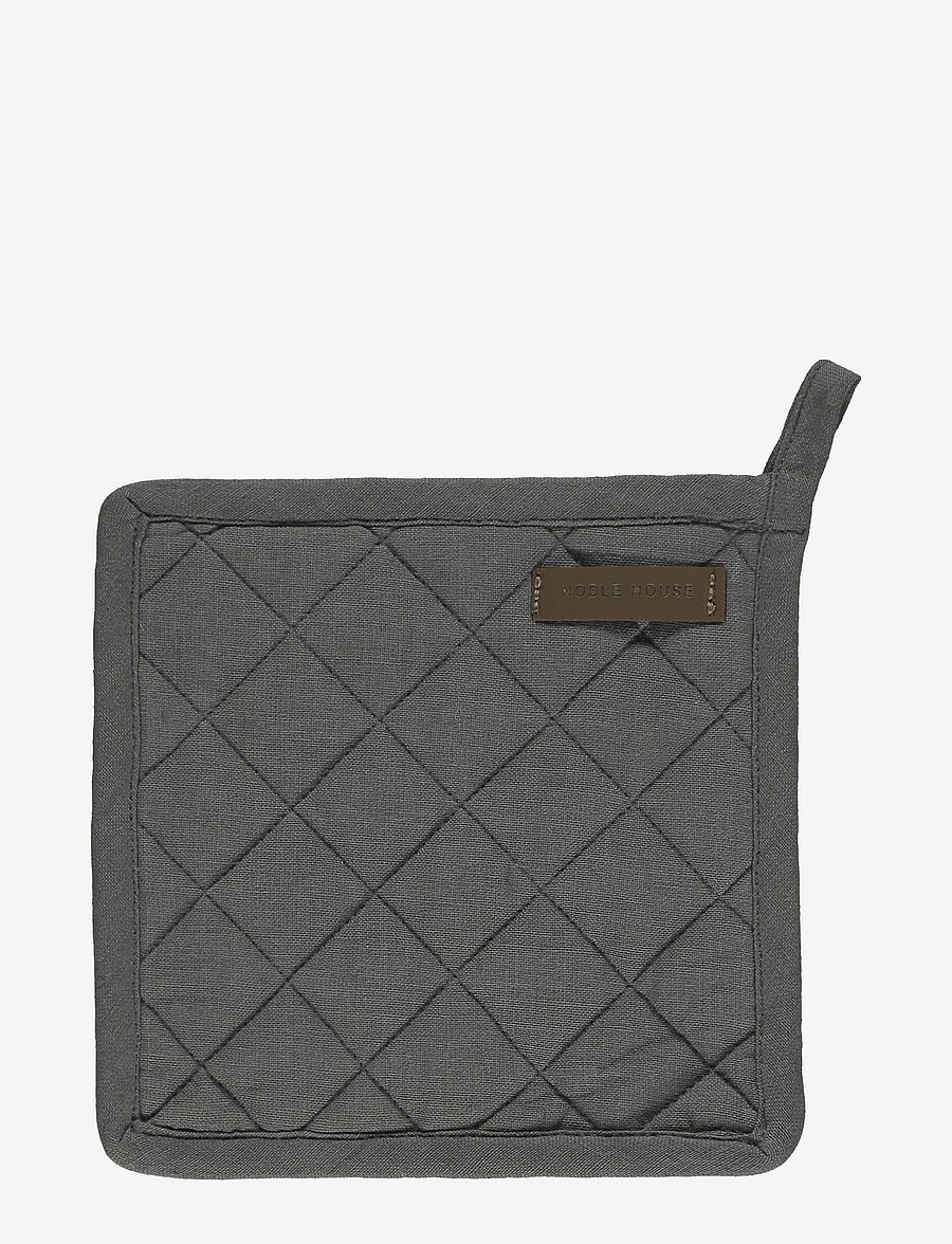 Noble House - PAN HOLDER HANNA CLASSIC - ahjukindad, pajalapid ja potihoidjad - d.grey - 1