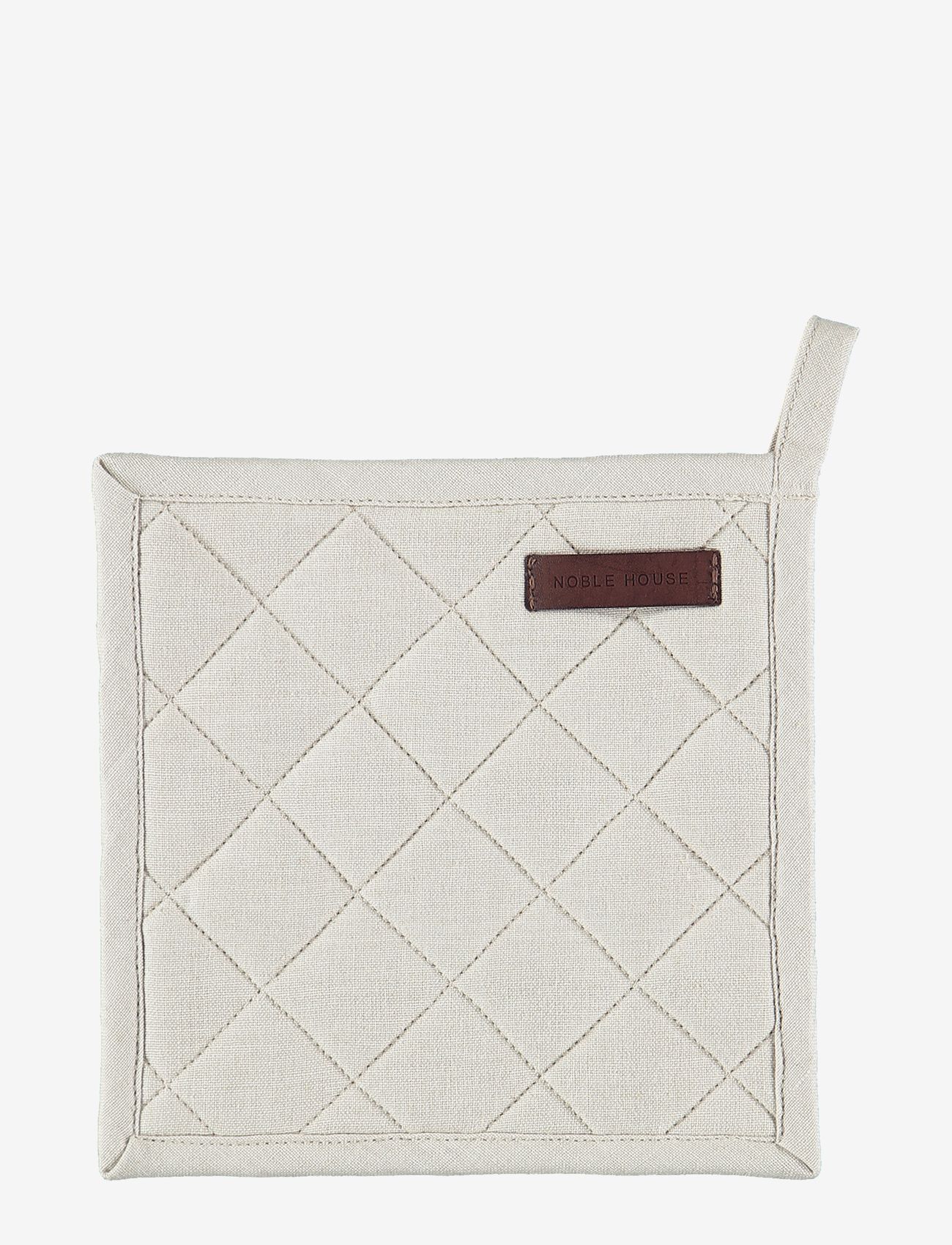 Noble House - CM - grydelapper & ovnhandsker - linnen beige - 0