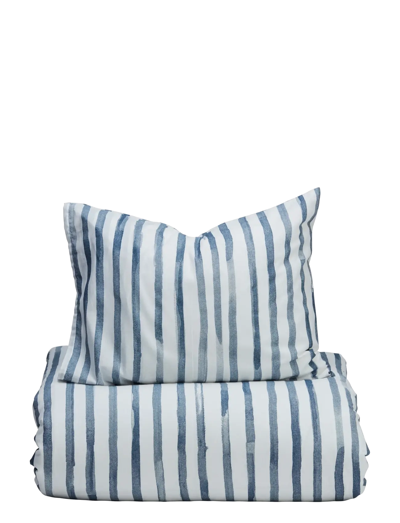 Noble House BED SET RECYCLED GRS - Tekstiler - BLUE / blue