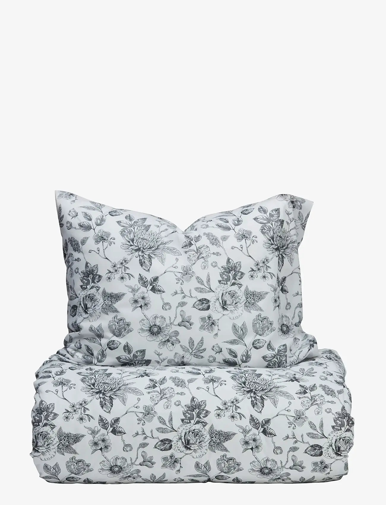 Noble House - BED SET RECYCLED GRS - bettwäsche - grey - 0