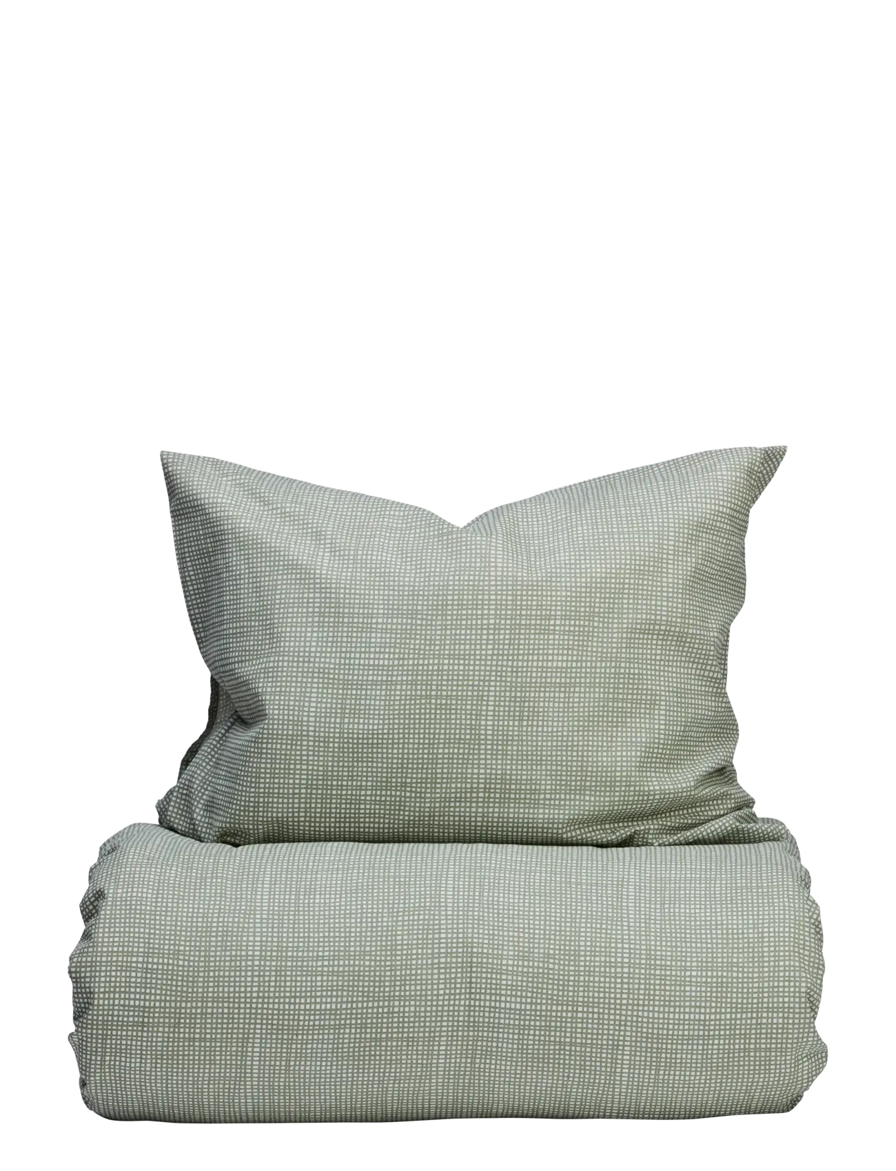 Noble House BED SET RECYCLED GRS - Tekstiler - L.GREEN / khaki/green