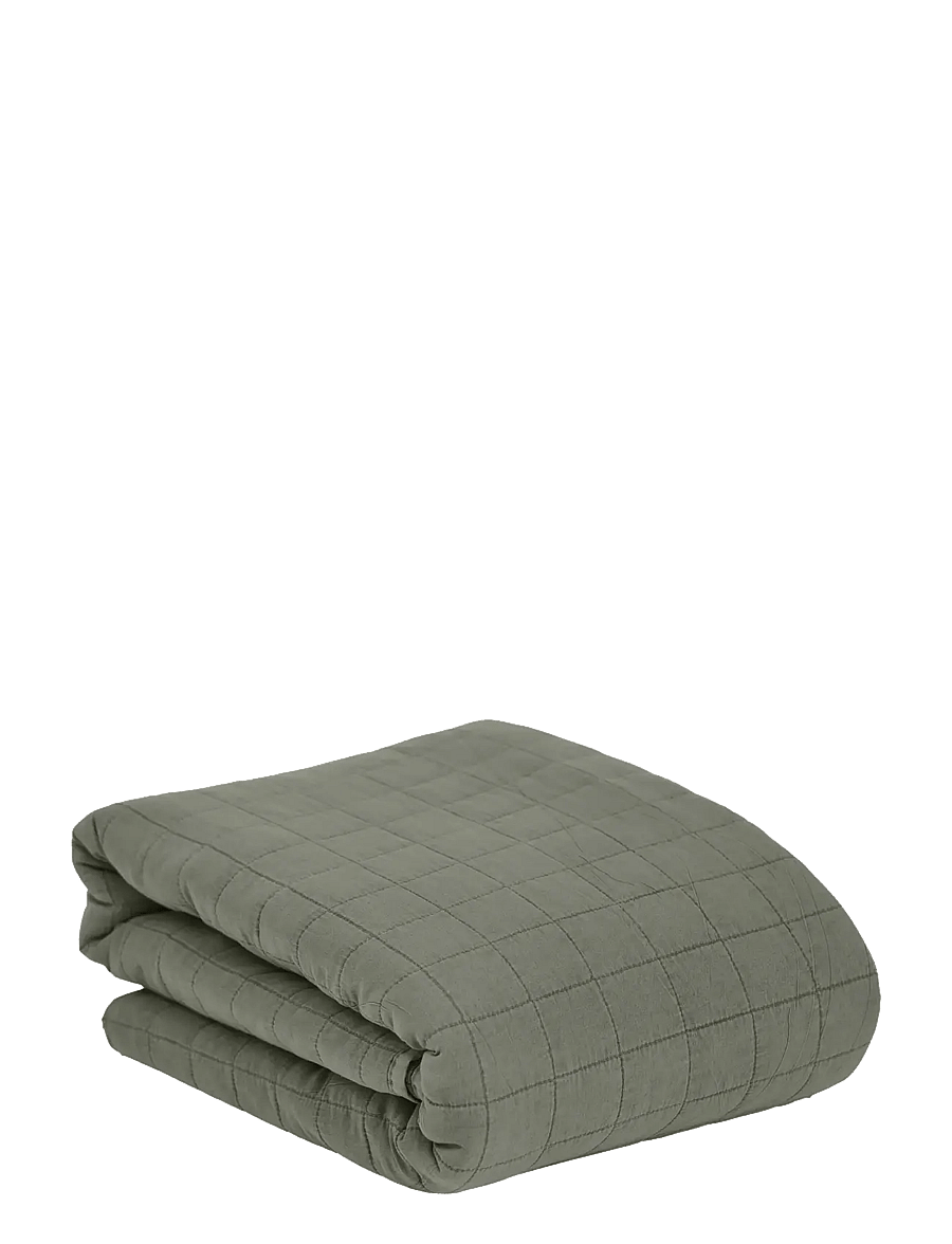 Noble House - BEDSPREAD QUILT DOUBLE KHAKI 250x250 - tagesdecken - khaki green - 1