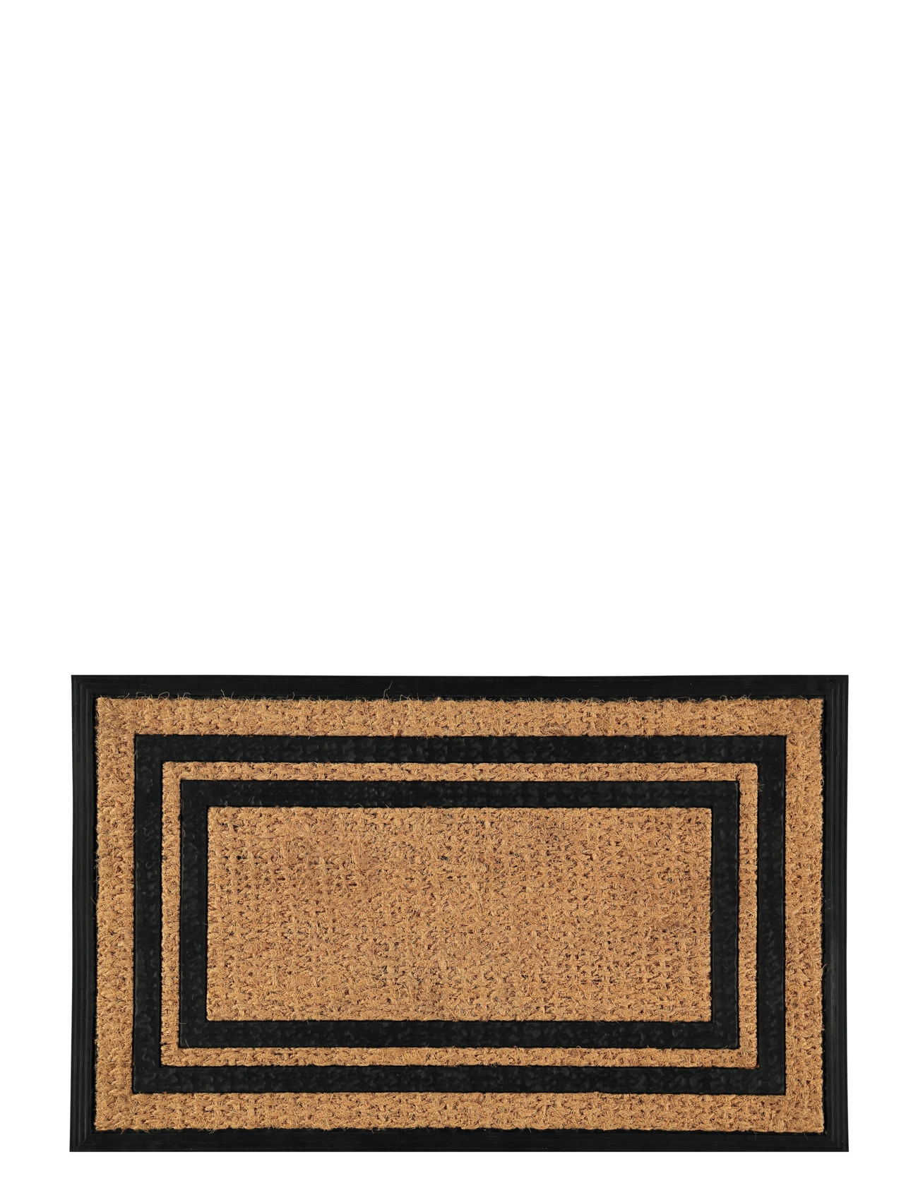 Noble House PLAIN 50X80 CM - Tæpper - FRAME / brown