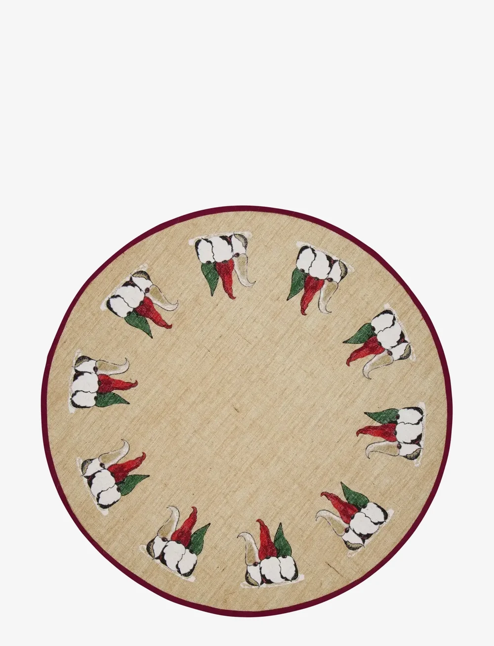 Noble House - CARPET X-MAS DALA - køb efter pris - tomte - 0