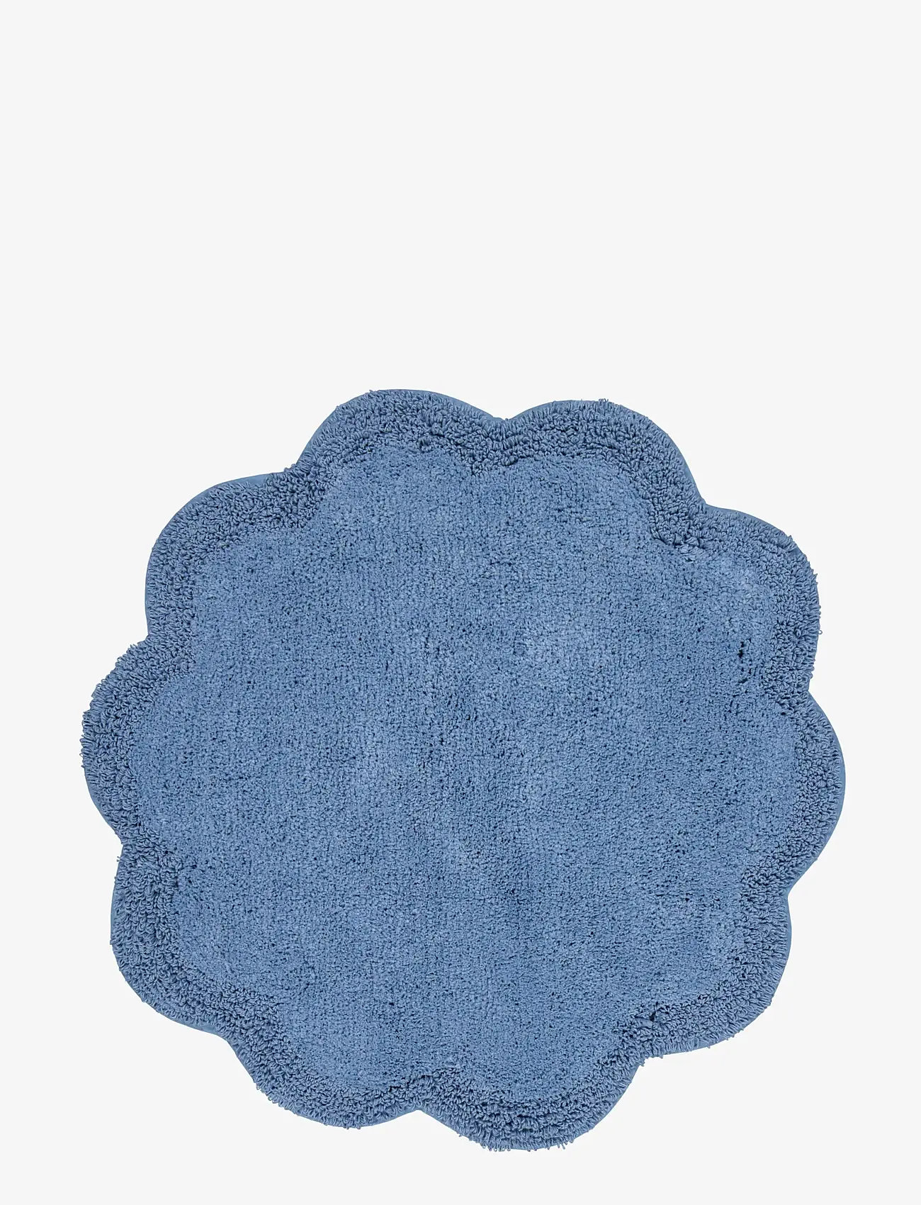 Noble House - BATH MAT FLOWER - bath rugs - dusty blue - 1