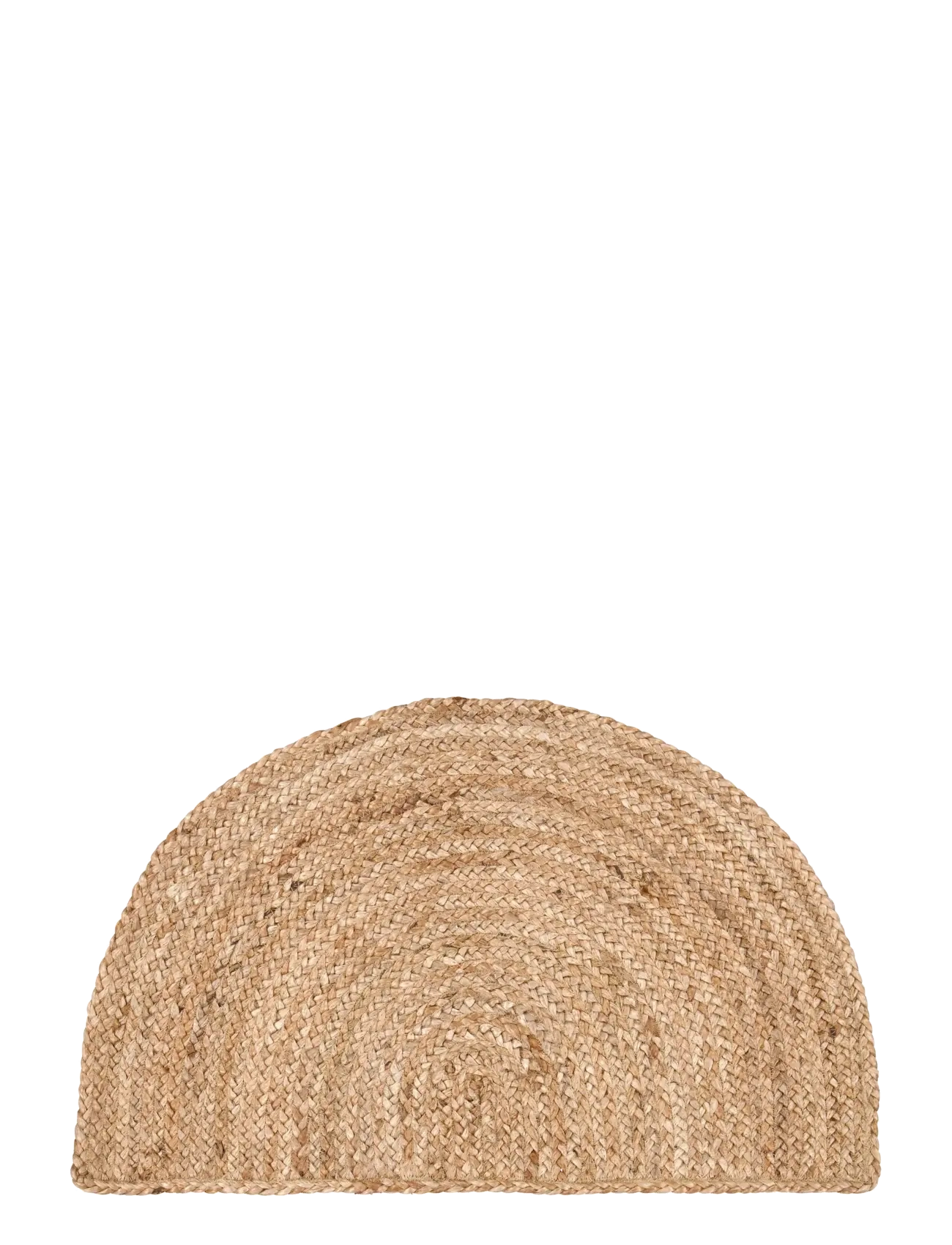 Noble House DOOR MAT JUTE HALFMOON - Tæpper - JUTE / natural