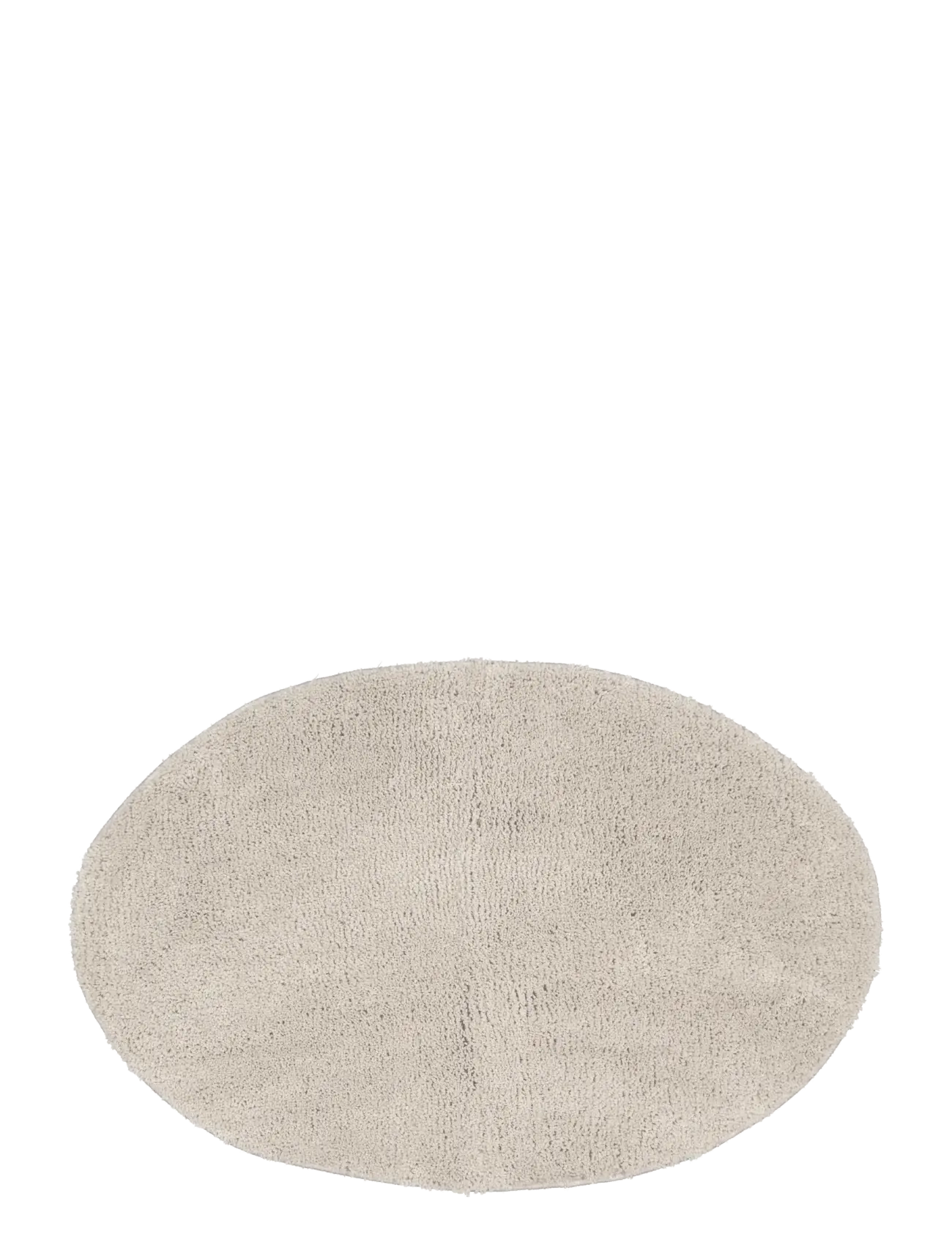 Noble House BATH MAT OVAL DARK GREEN 65x90 - Teppiche - LINEN BEIGE / beige