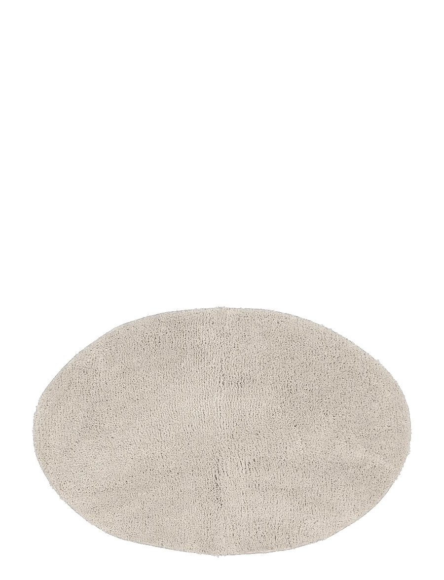 Noble House - BATH MAT OVAL DARK GREEN 65x90 - teppiche - linen beige - 1