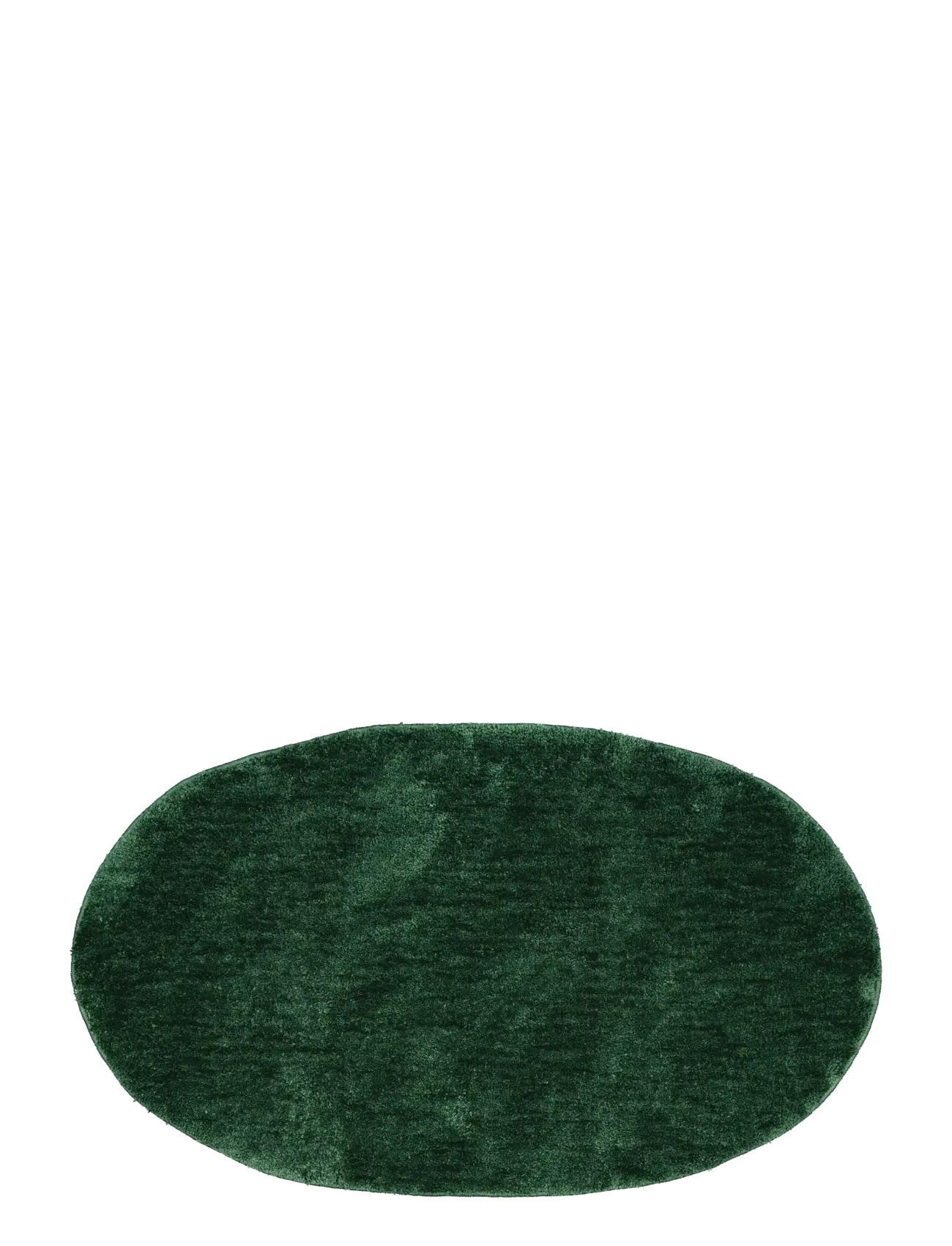 Noble House Bath Mat Oval Large Linen Beige 70X120, Badetæppe, Grøn, Str: 70X120CM