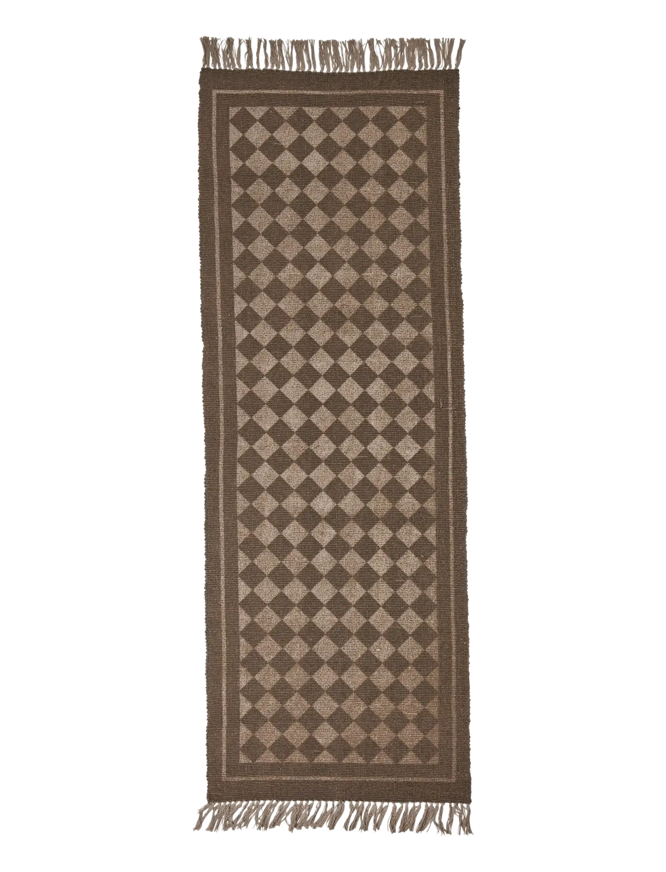 Noble House - Rug Check Brown