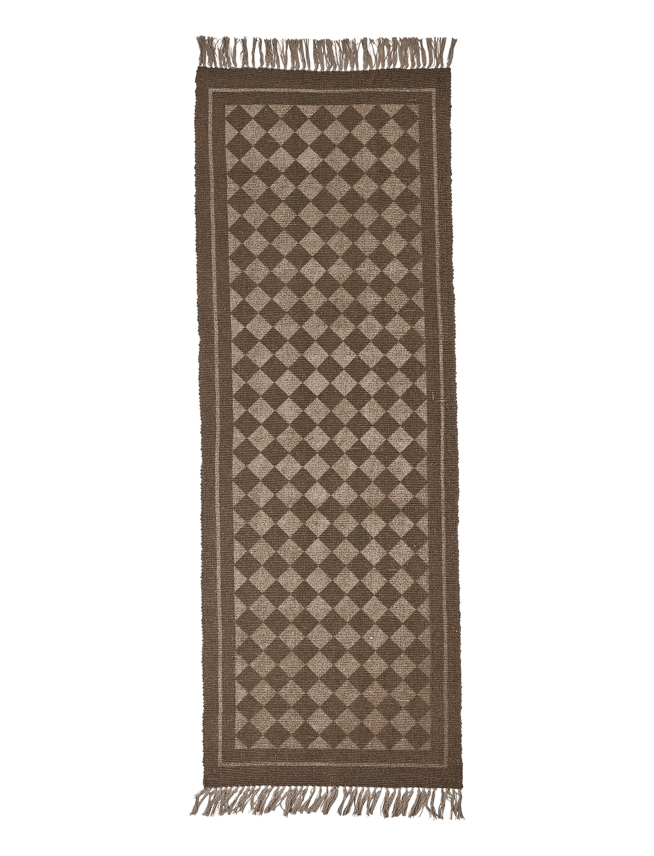 Noble House - Rug Check Brown