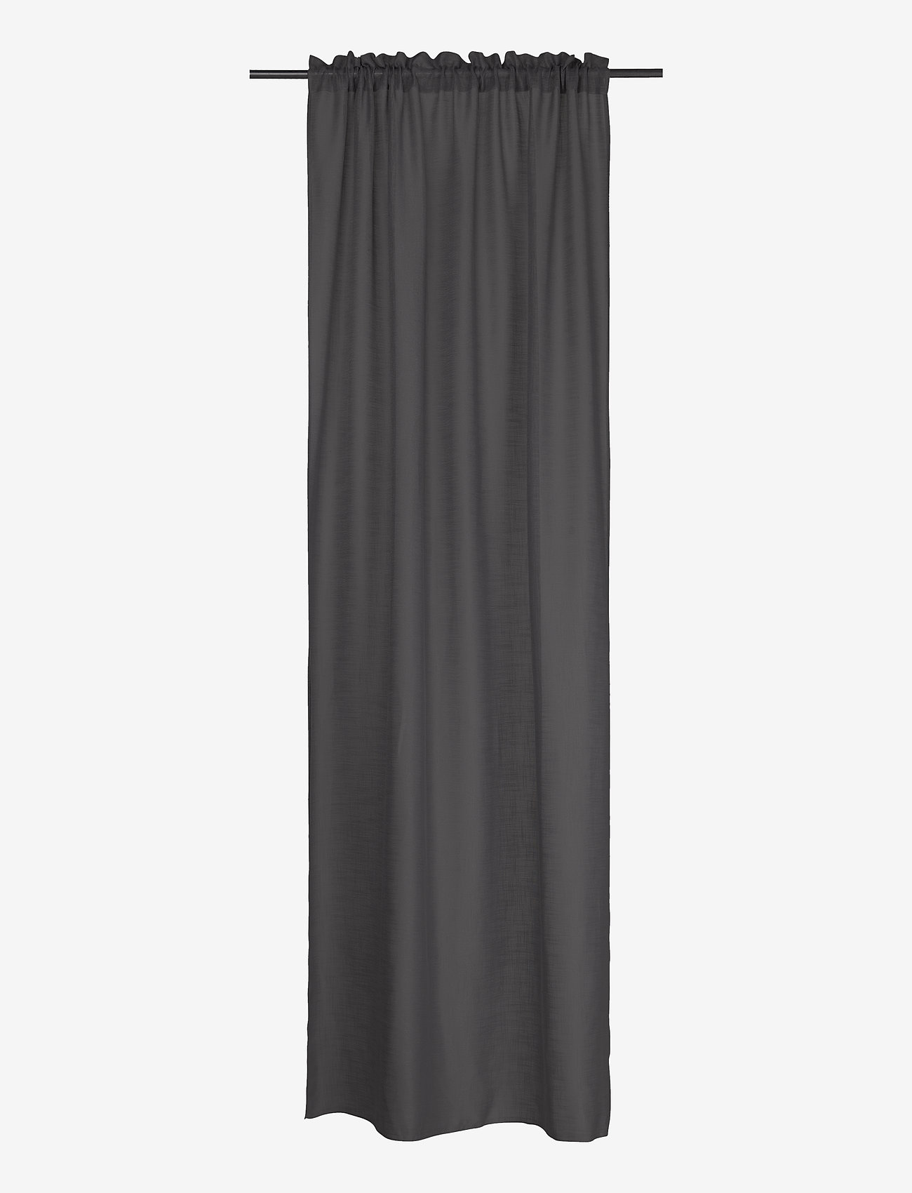 Noble House - CURTAIN MELISSA 2-PACK - laveste priser - charcoal grey - 0