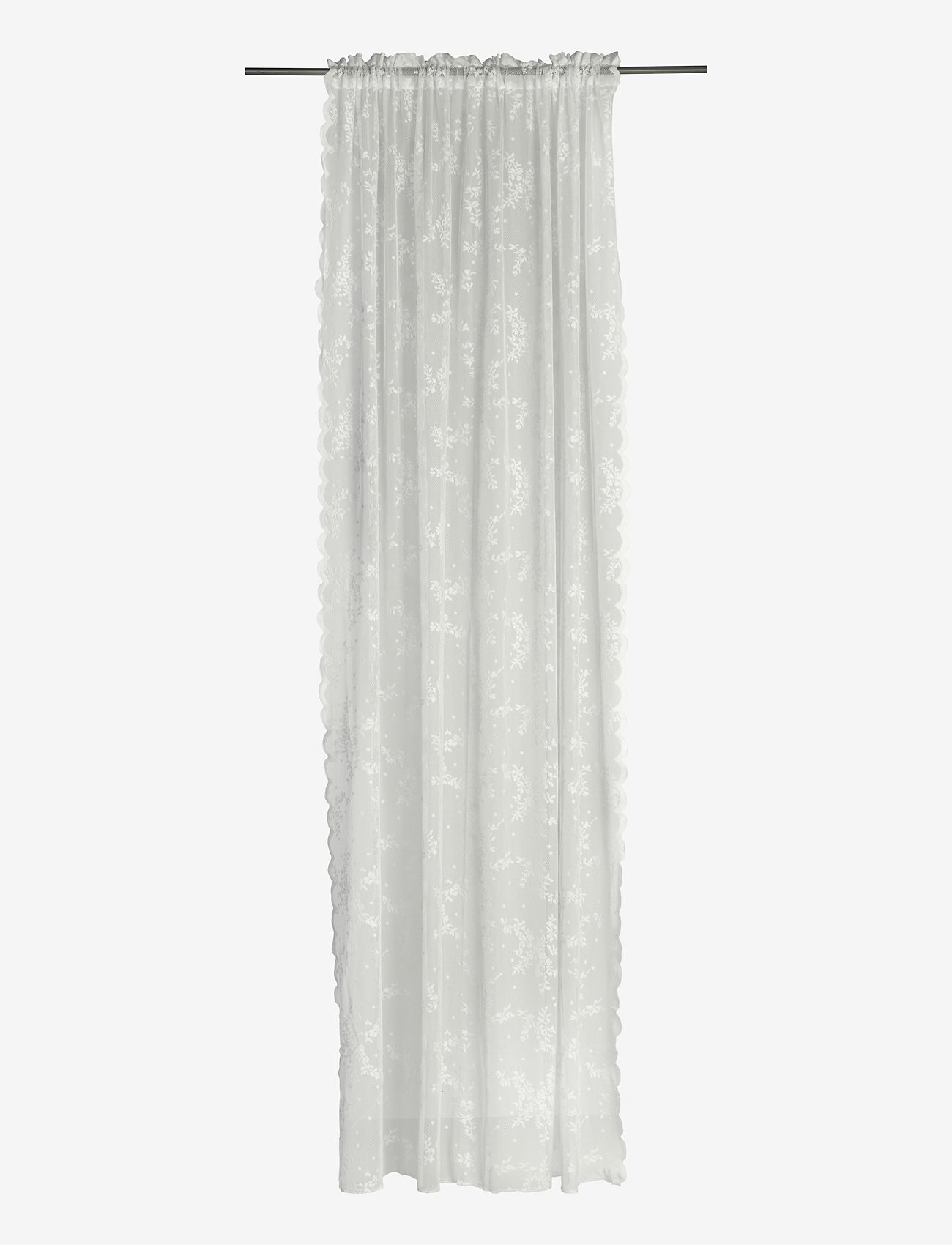 Noble House - CURTAIN SIGRID LACE - pikad kardinad - offwhite - 0