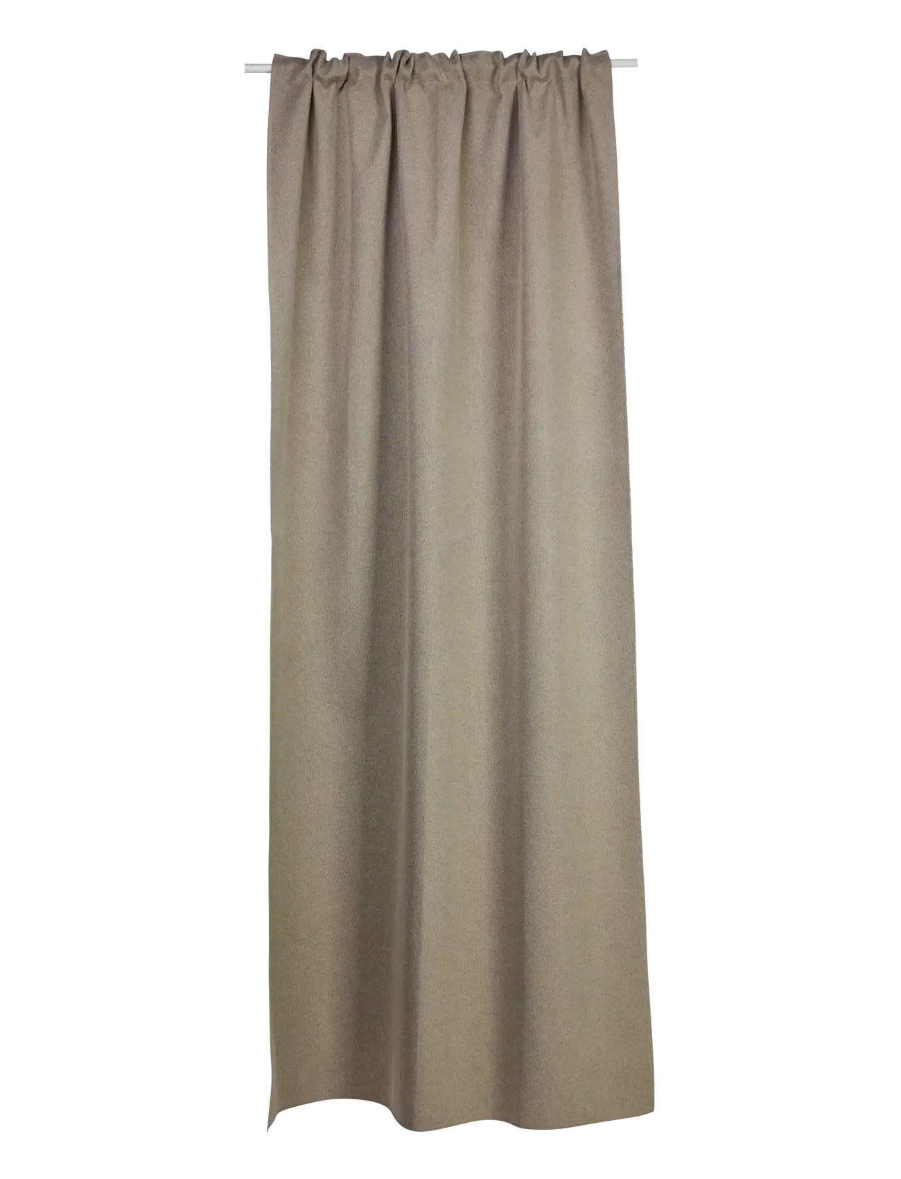 NOBLE HOUSE Schwarz-Out-Gardin, Grå, 130X250 Beige - 130X250CM - Unisex