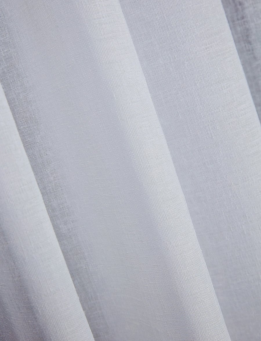 Noble House - CURTAIN MIRA - fertiggardinen - white - 1