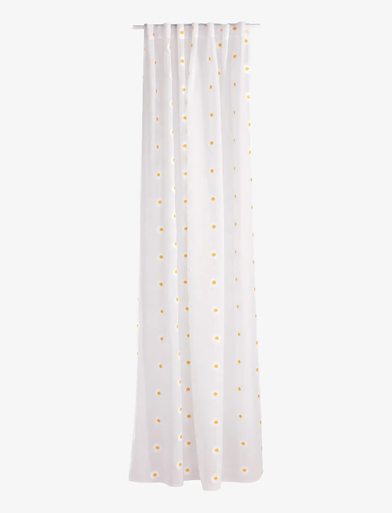 Noble House - CURTAIN DAISY - sivuverhot - white - 1