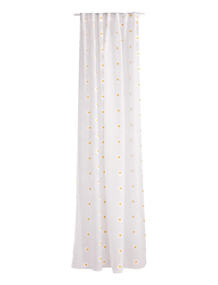 Noble House - CURTAIN DAISY - pikad kardinad - white - 1