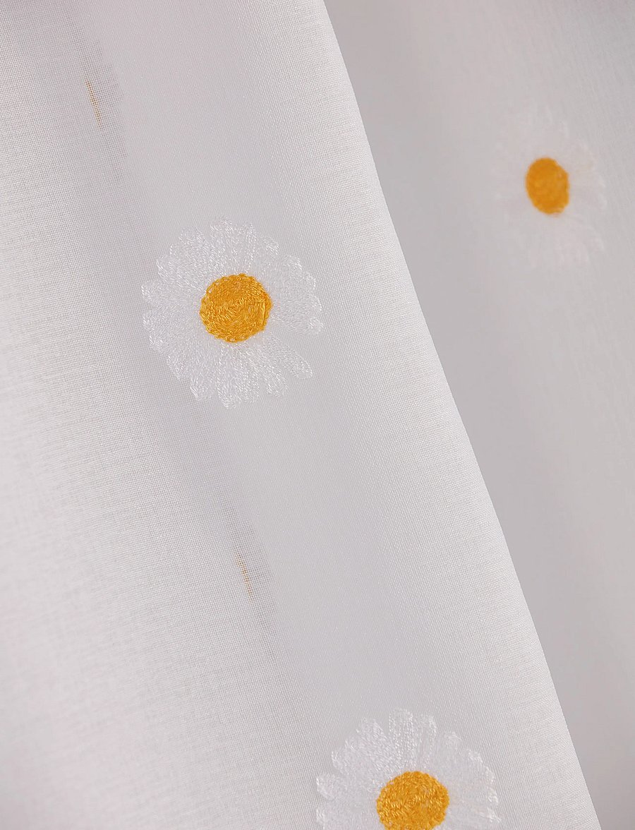 Noble House - CURTAIN DAISY - pikad kardinad - white - 3