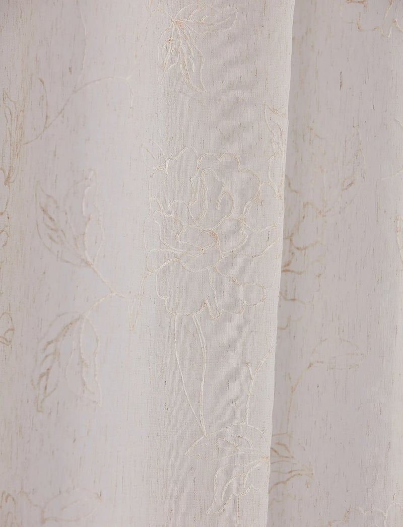 Noble House - CURTAIN PETRONELLA - sivuverhot - light linen beige - 2