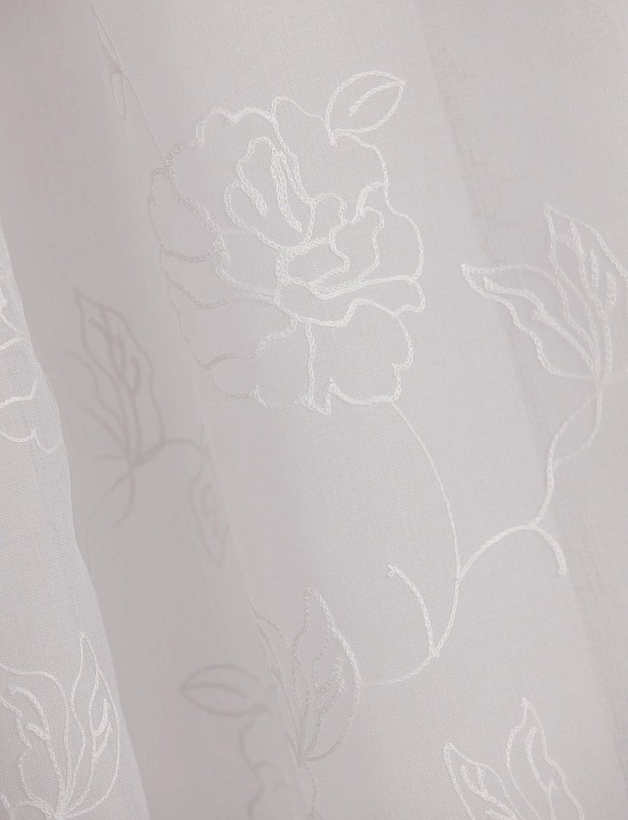 Noble House - CURTAIN PETRONELLA - fertiggardinen - pure white - 2