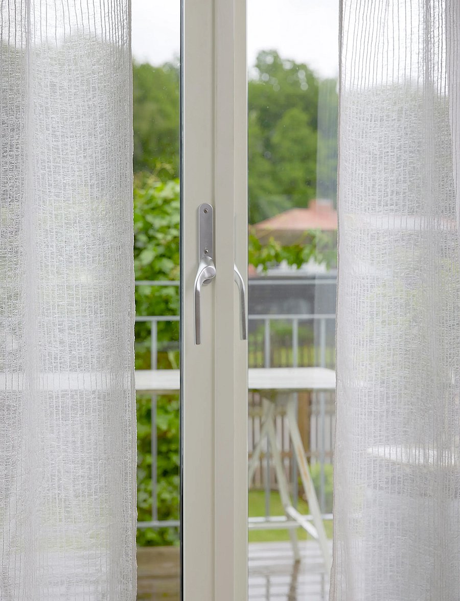 Noble House - CURTAIN ALBERTINA - fertiggardinen - pure white - 1
