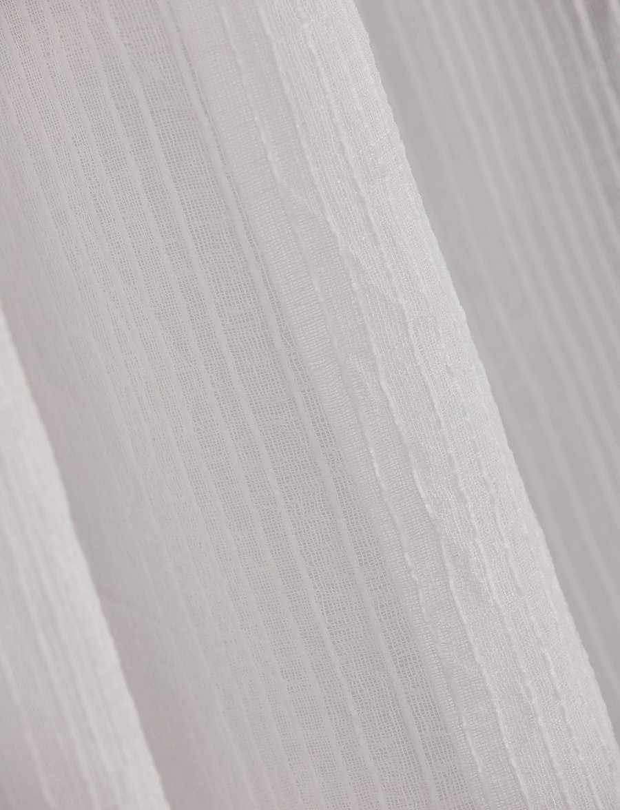 Noble House - CURTAIN ALBERTINA - fertiggardinen - pure white - 2