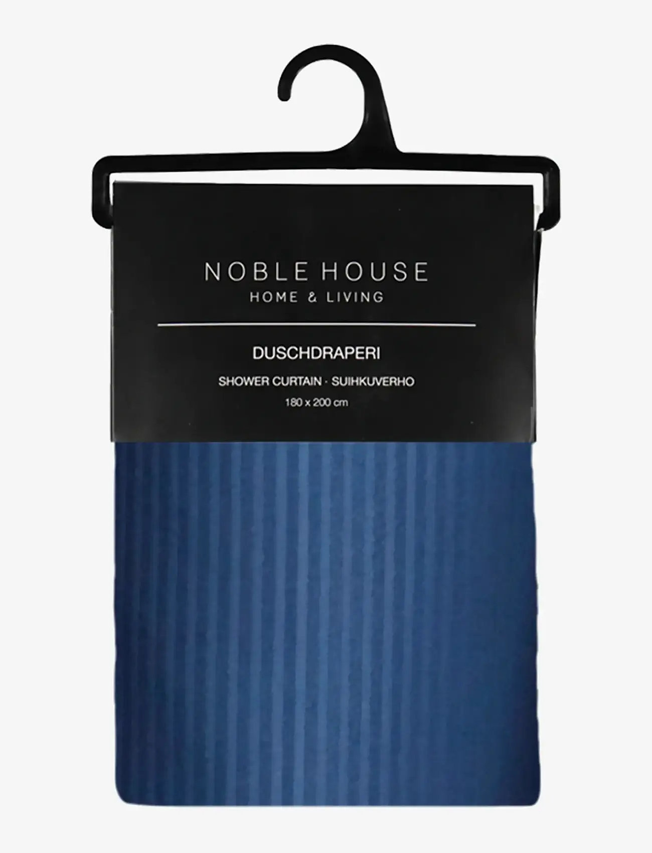 Noble House - SHOWER CURTAIN STRIPE - suihkuverhot - blue indigo - 1