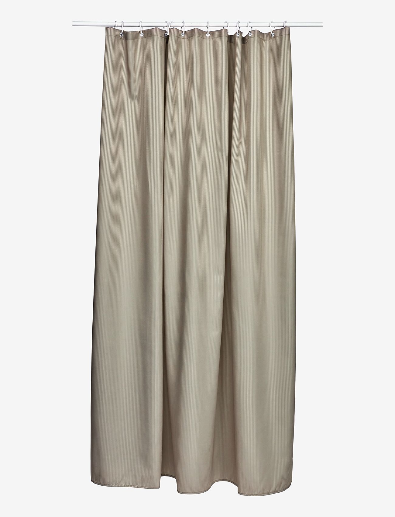 Noble House - SHOWER CURTAIN STRIPE - osta hinna alusel - beige - 0