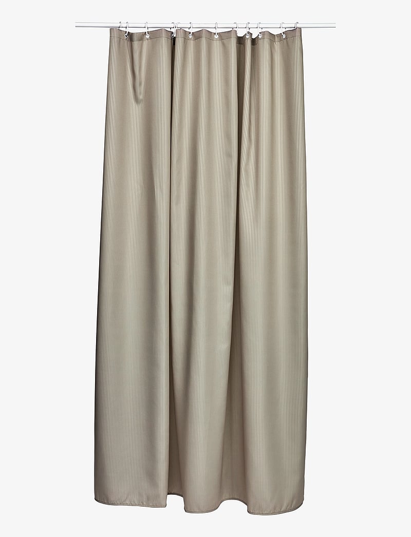 Noble House - SHOWER CURTAIN STRIPE - osta hinna alusel - beige - 0