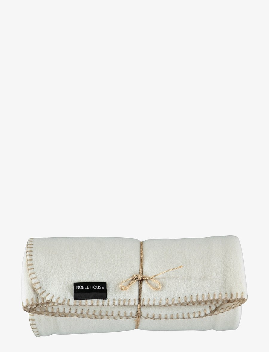 Noble House - BLANKET FLEECE ISAK - pleedid - sand - 1