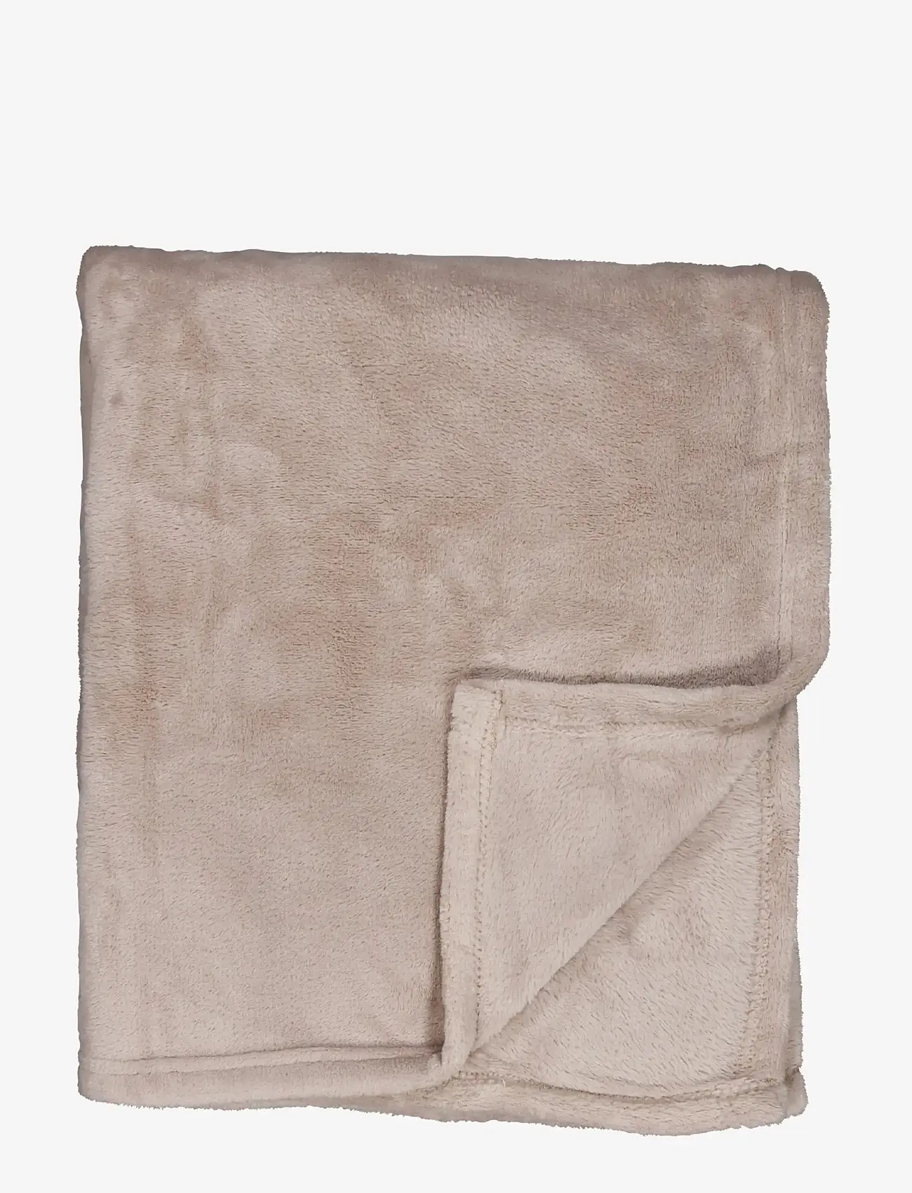 Noble House - BLANKET MIMMI CORAL, RED 130X170 CM - teppi og ábreiður - beige - 1