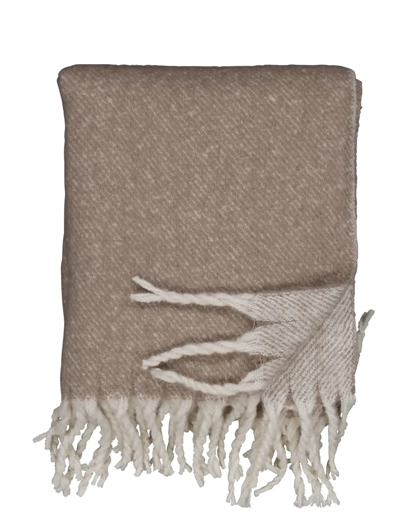 NOBLE HOUSE Tæppe Tryggve Grønt 125X150 Beige - 125X150CM - Unisex