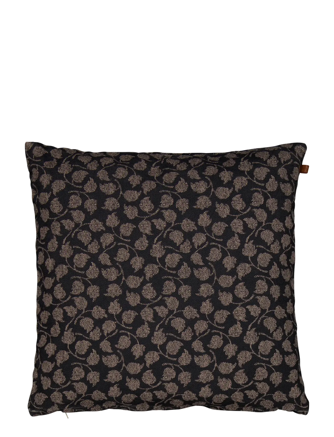 Noble House Cushion Lea, Pudder, Sort, Str: 45X45CM
