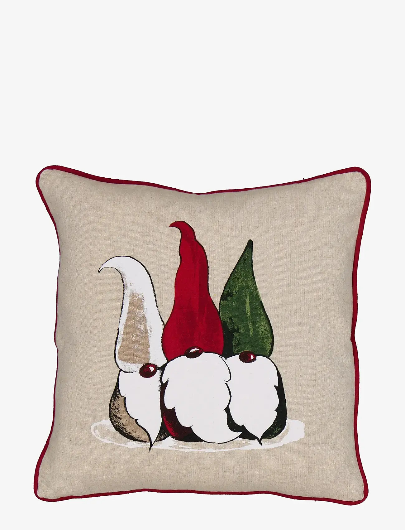 Noble House - CUSHION X-MAS GRS - kissen - tomte - 0