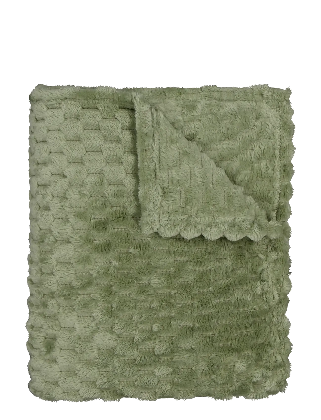 Noble House BLANKET LUKAS - Tekstiler - L.GREEN / green