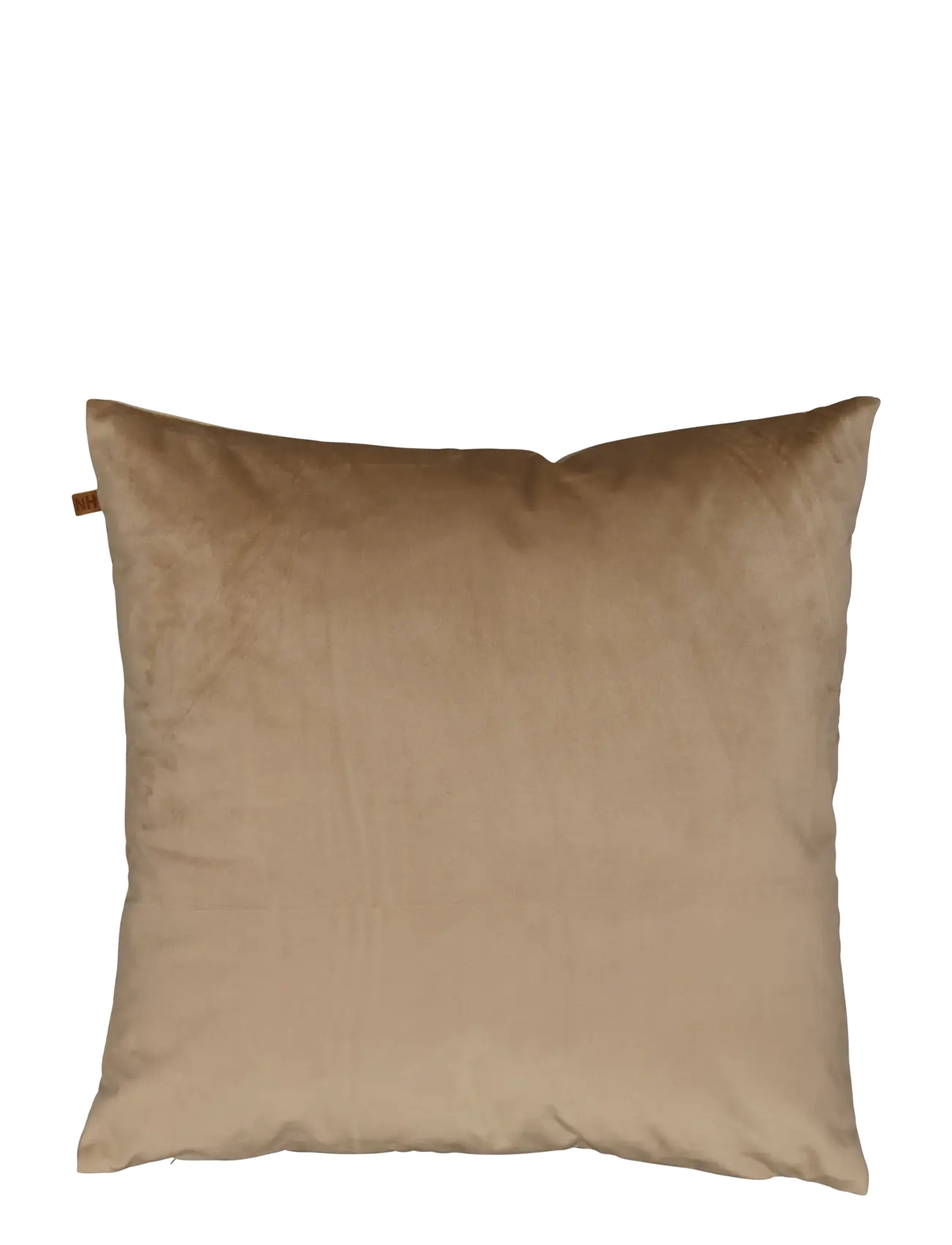 Noble House CUSHION VELVET SOLID - Tekstiler - COBBLESTONE / beige