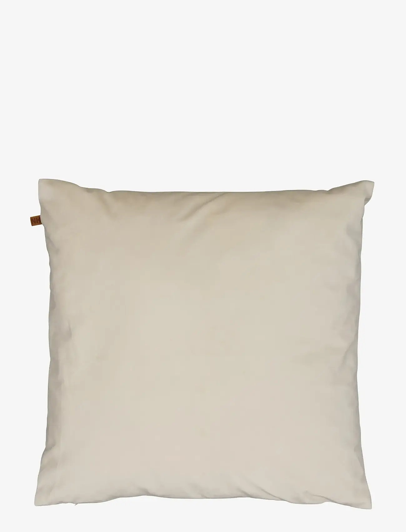 Noble House - CUSHION VELVET SOLID - koristetyynyt - l.beige - 1